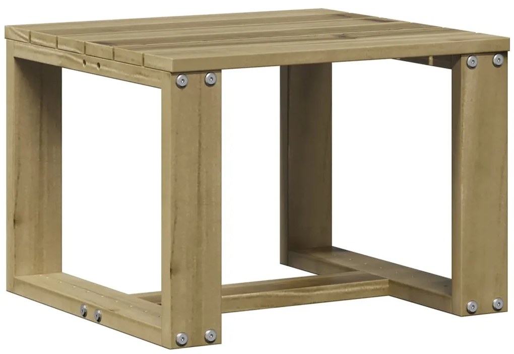 Conjunto de Jardim - 2 Poltronas e 1 Mesa - Madeira de Pinho Impregnad
