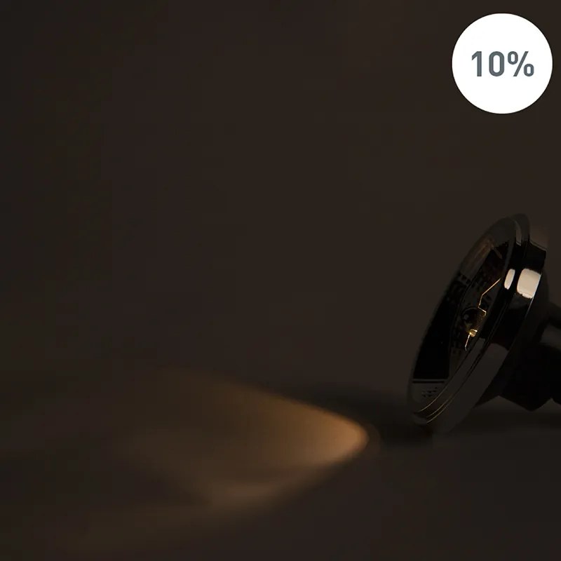 Lâmpada LED GU10 regulável em Kelvin AR111 11W 700lm 2000-3000K