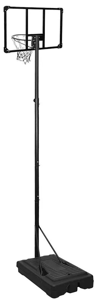 Tabela de basquetebol 280-350 cm policarbonato transparente