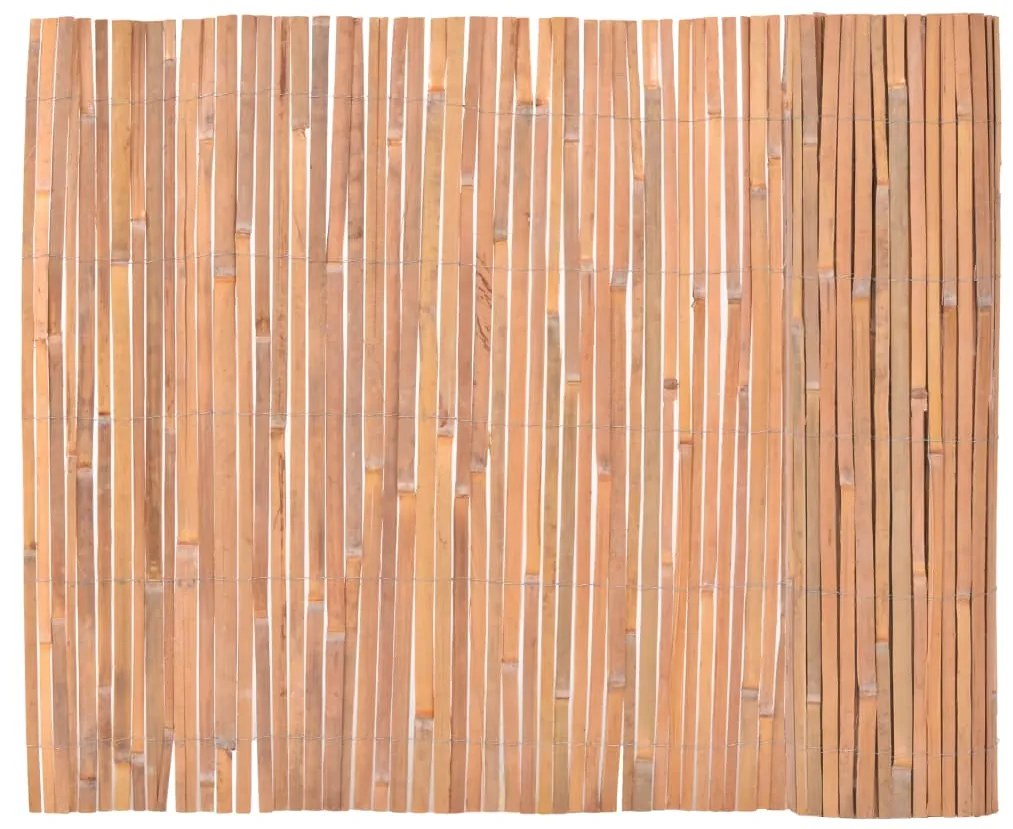 Cercas em bambu 2 pcs 100x400 cm