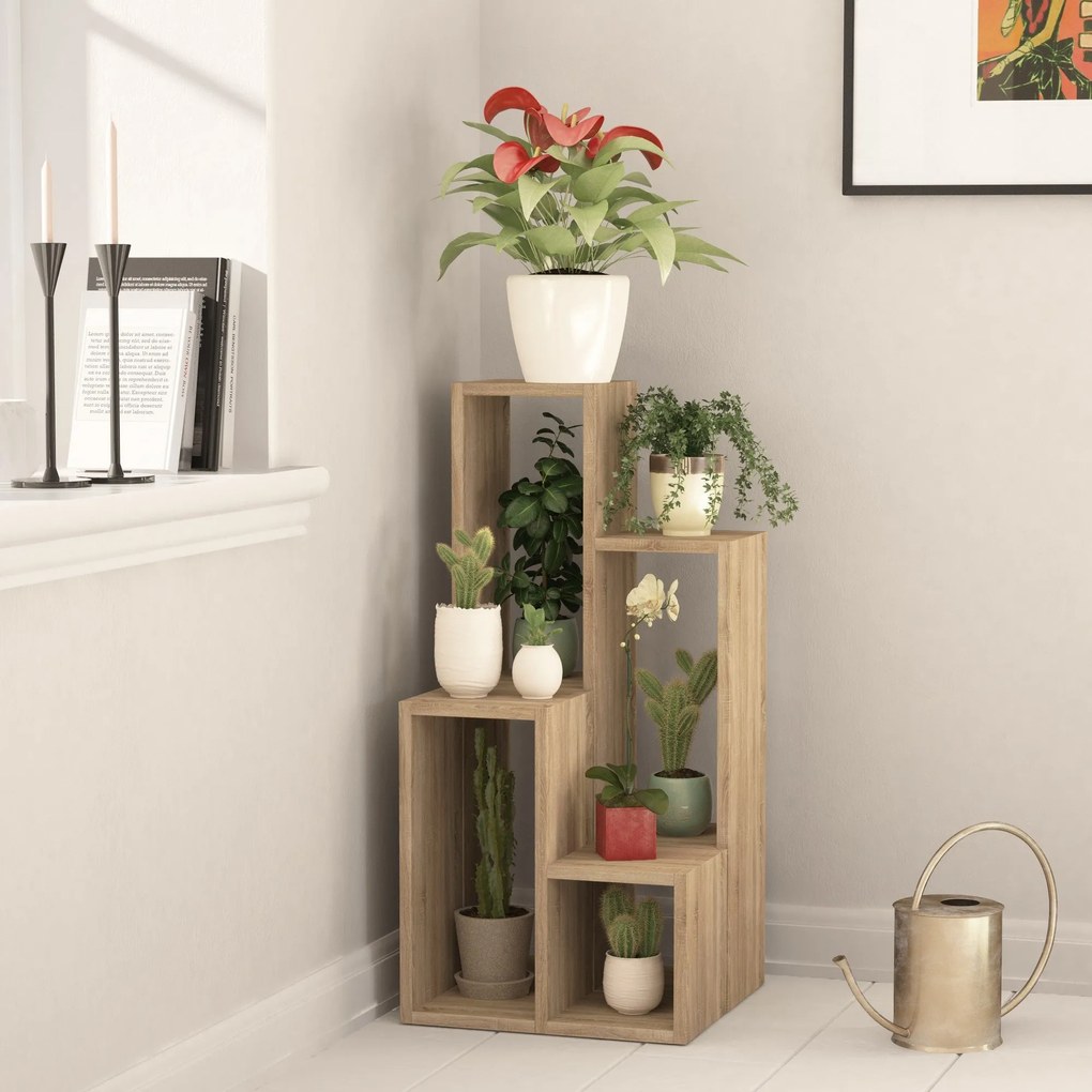 Estante Sule – Carvalho – 42 cm x 89 cm x 20 cm