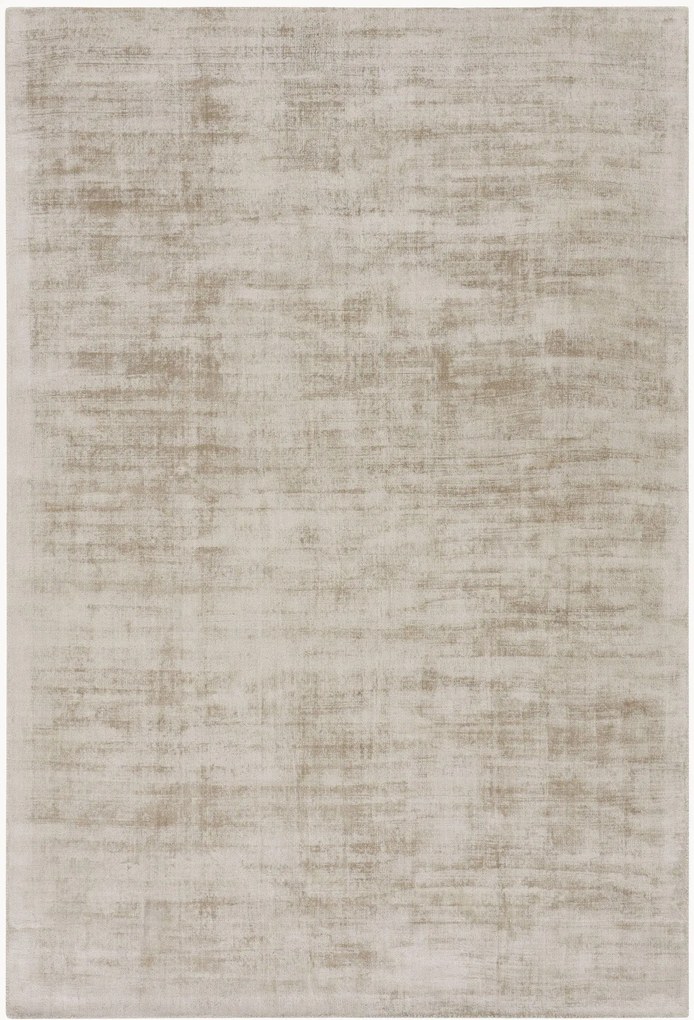 Tapete de viscose artesanal de pelo curto Anela