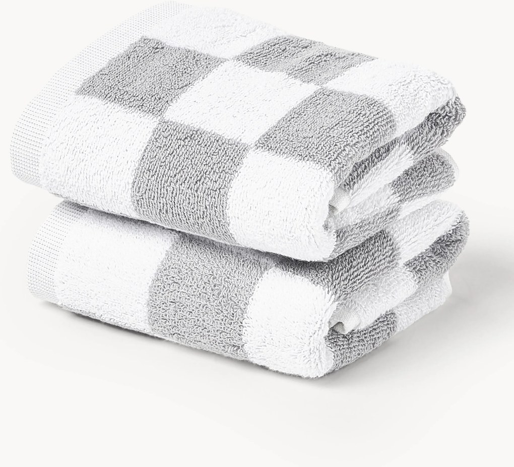 Westwing Crosby Studios, Toalha de algodão Damier, vários tamanhos