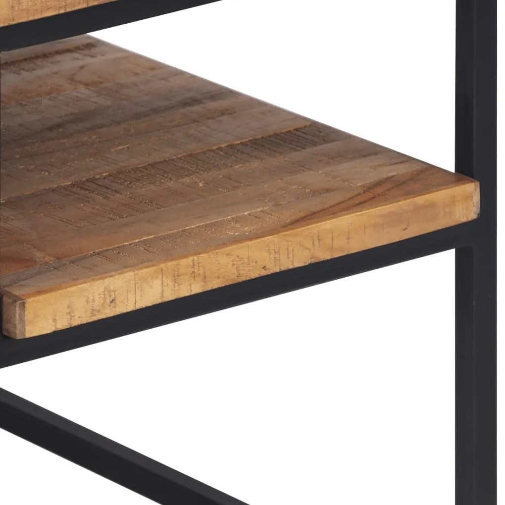 Móvel de TV 110x30x39 cm teca recuperada maciça