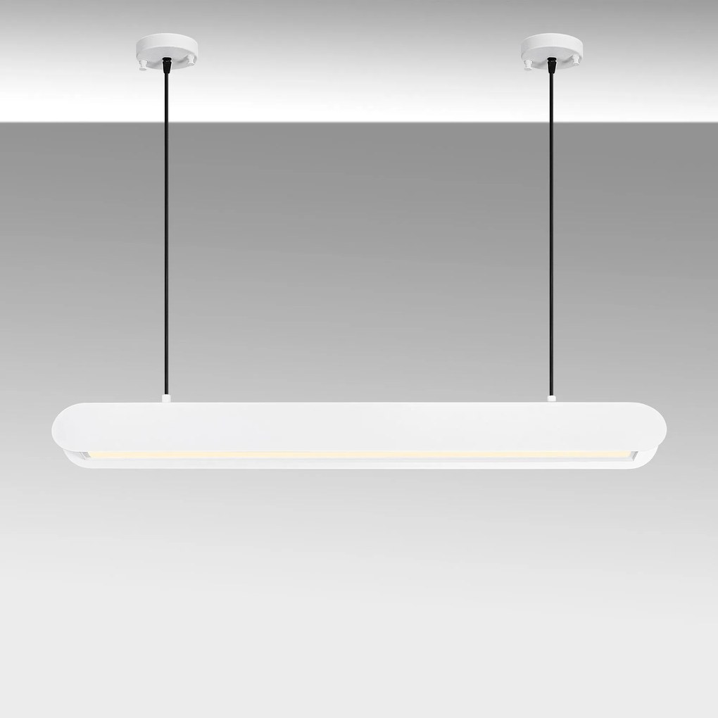 Candeeiro de Teto Ens – Branco – 109 cm de Largura