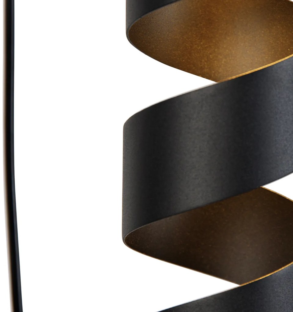 Moderne hanglamp zwart 3-lichts - Stream Moderno