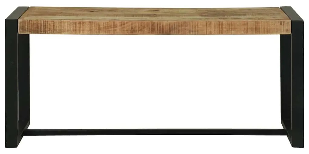 Banco 100x35x45 cm Madeira maciça de mangueira