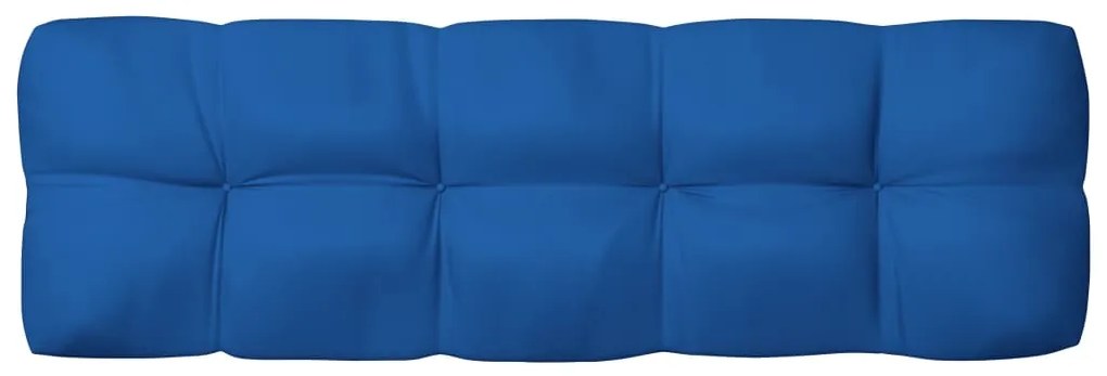 Almofadões para sofás de paletes 7 pcs azul real