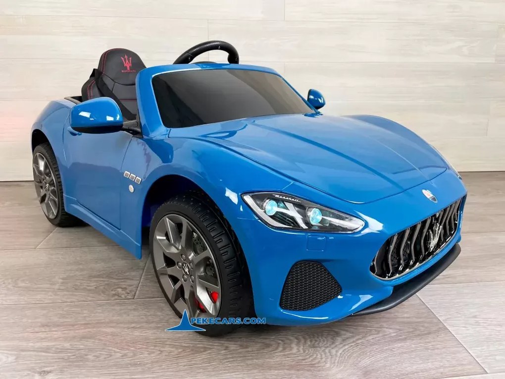 Carro elétrico para crianças Maserati GC Sport 12V 2.4G Azul Metalizado