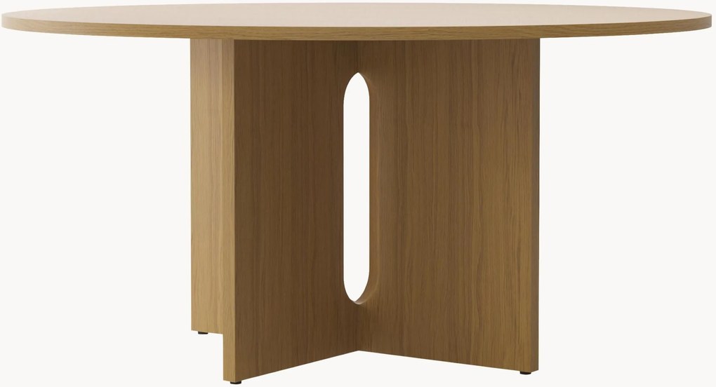 Mesa de jantar redonda em madeira Androgyne, vários tamanhos