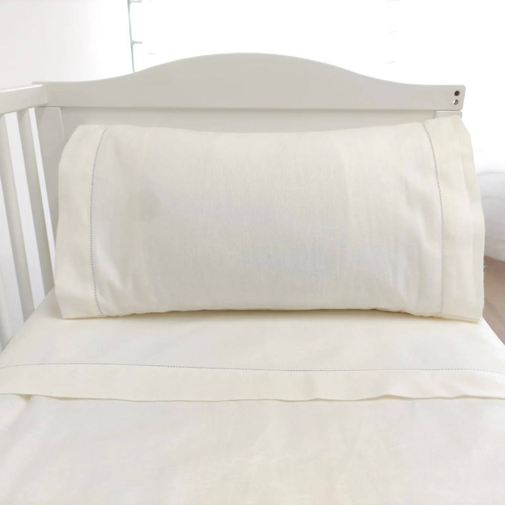 Jogo de Cama Bebé Flanela Pérola Ponto Aberto Colors