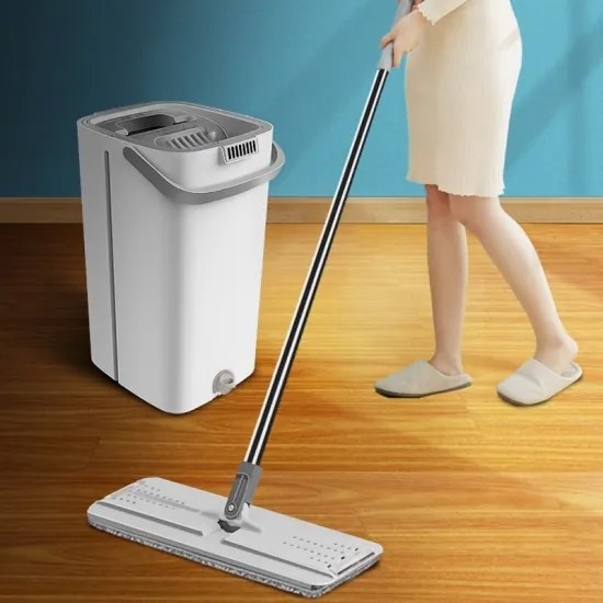 MagicMop - Esfregona com Balde de Acção Dupla