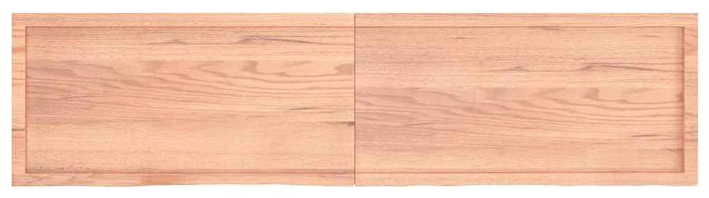 Prateleira de parede 200x50x(2-6) cm carvalho tratado castanho