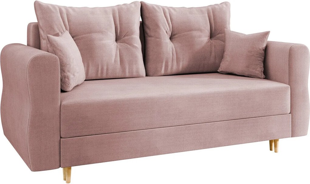 Sofá-cama Veldala 100, Disponível, 85x167x77cm, 46 kg, Pernas: Madeira