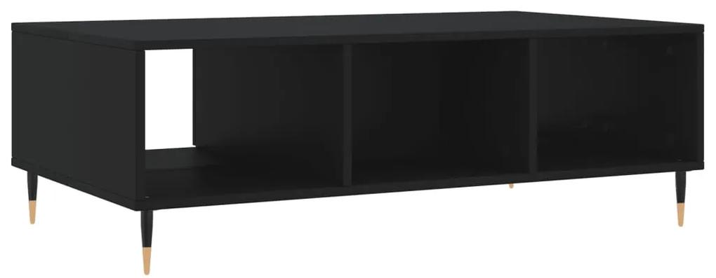 Mesa de centro 104x60x35 cm derivados de madeira preto