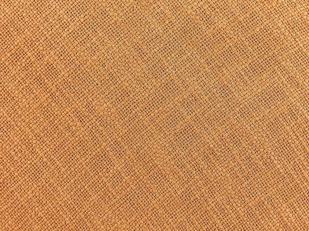 Conjunto de 2 almofadas decorativas em algodão laranja ⌀ 45 cm MADIA Beliani