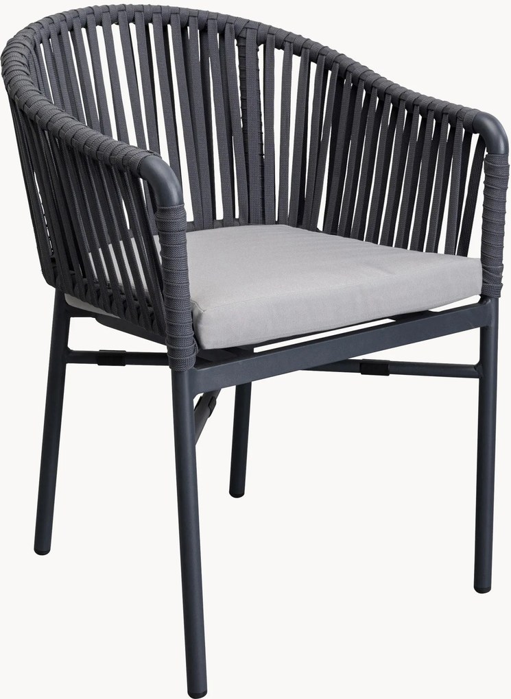 Cadeira de jantar para jardim com braços Santanyi