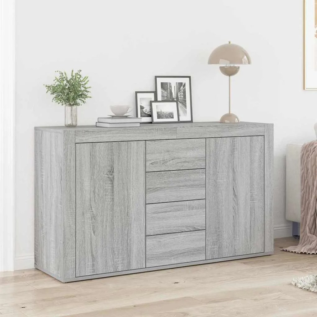 Buffet vidaXL Cinza Sonoma Madeira engenheirada 120 x 36 x 69 cm