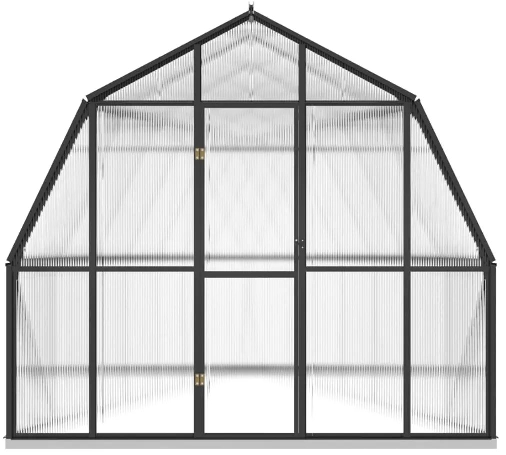 Estufa GreenHouse com Base - 12,63 m² - Estrutura em Aluminio e Aço