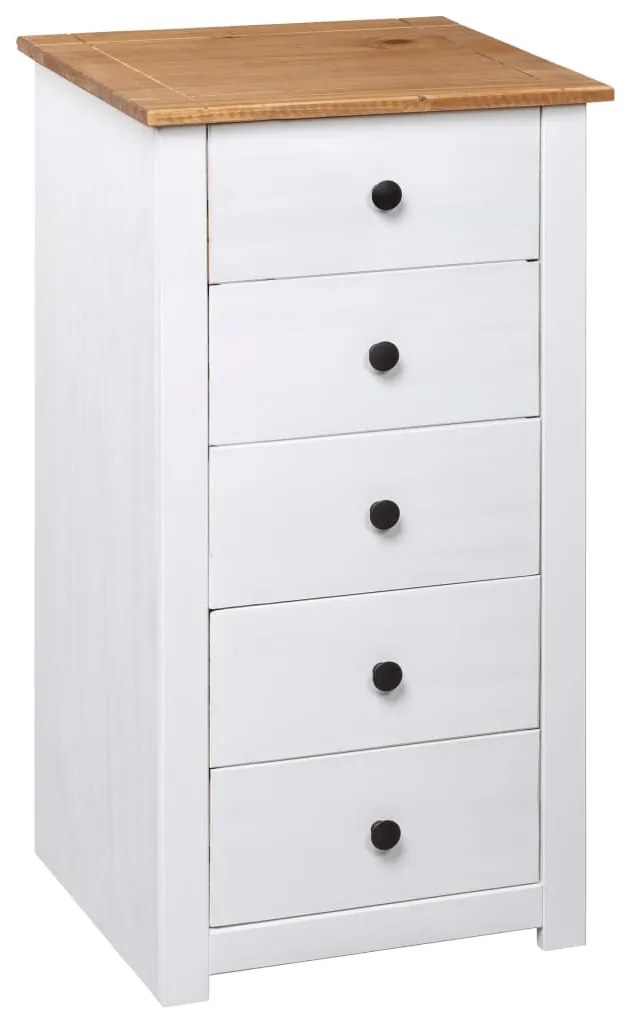 Aparador 46x40x89 cm pinho Panama branco