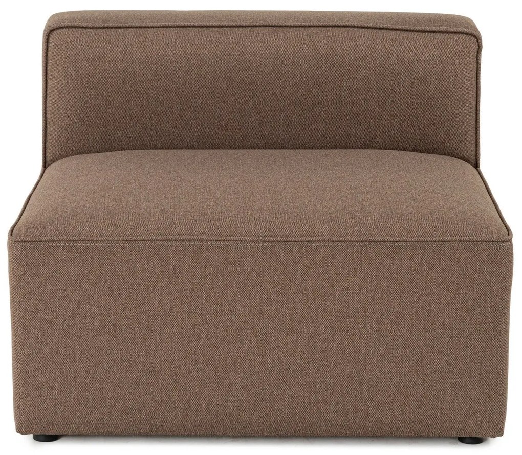 Sofá de 1 Lugar Mora – Castanho – 90x69x90 cm