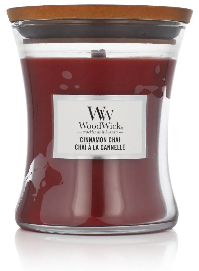 Vela Perfumada Woodwick Cinnamon Chai 275 G