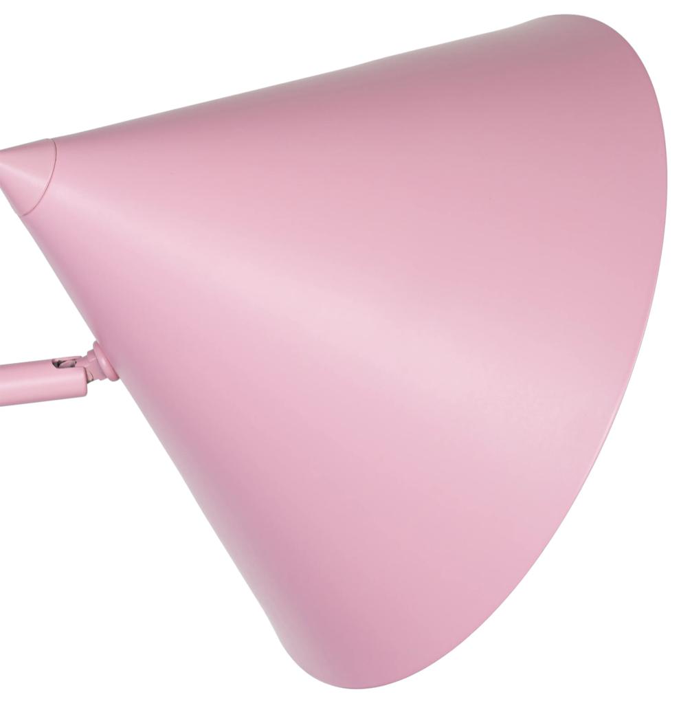 Candeeiro de parede de design rosa ajustável - Triangolo Design