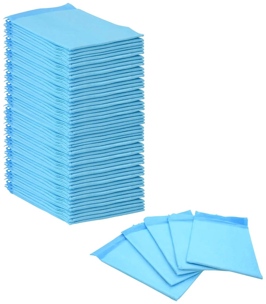 vidaXL Protetor de treinamento para pets de tecido não tecido 50 pcs