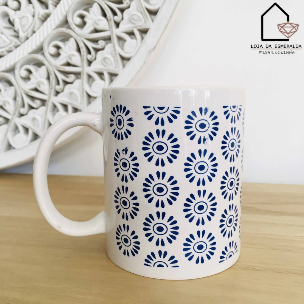 Canecas Branco&amp;Azul - 1