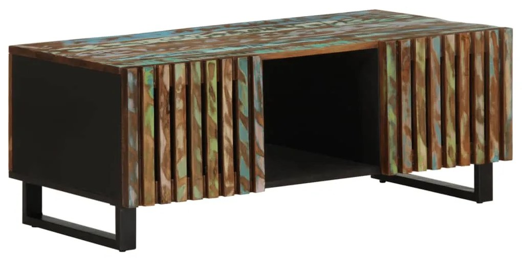 vidaXL Mesa de centro 100x55x40 cm madeira de acácia maciça