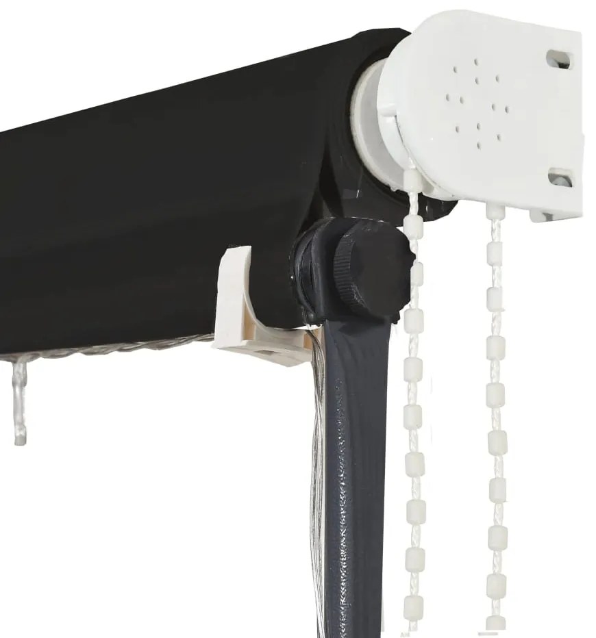 Toldo retrátil com LED 350x150 cm antracite