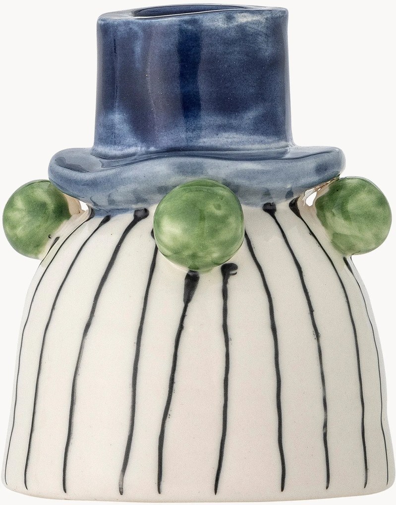 Castiçal pintado à mão Tacana