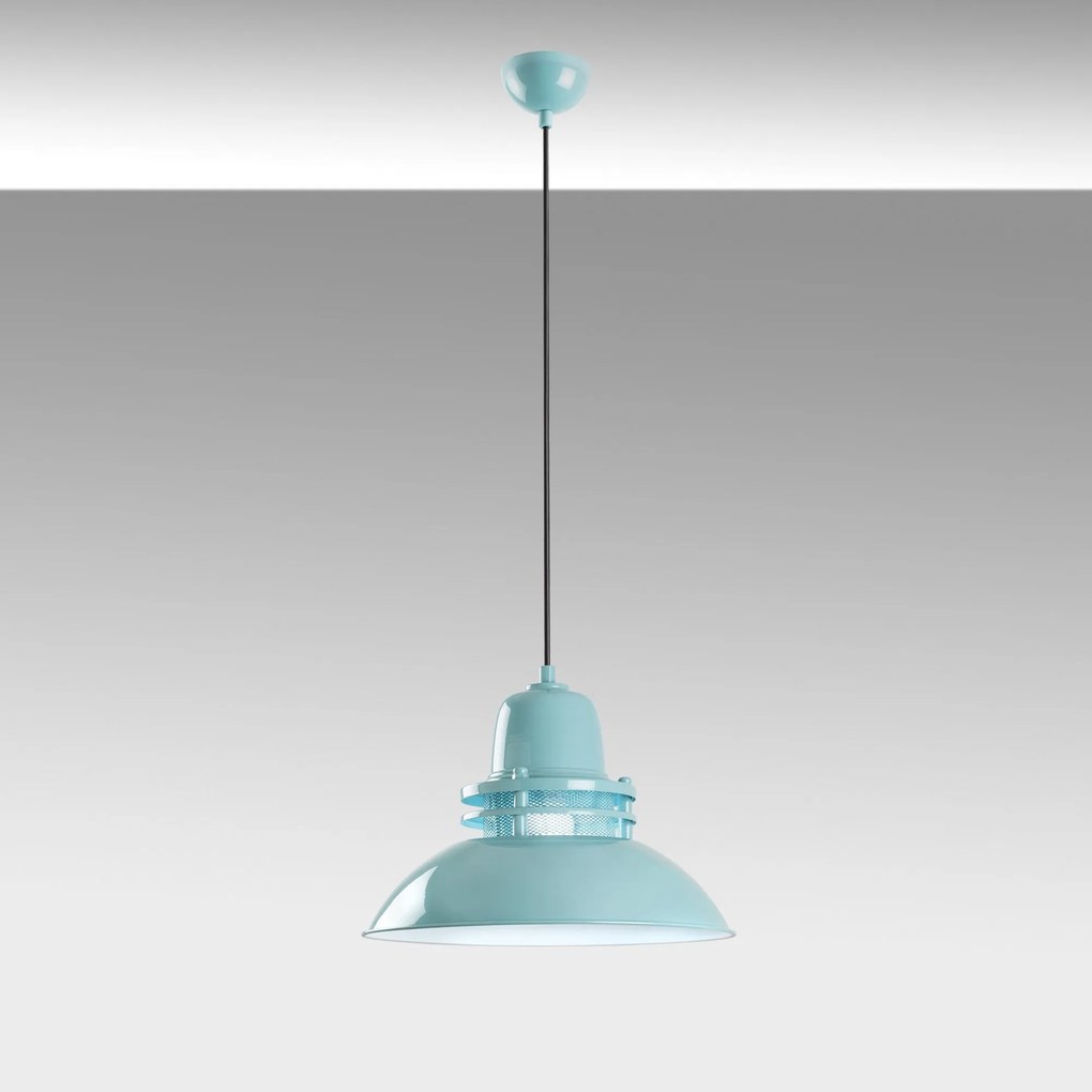 Candeeiro Suspenso com Altura Ajustável – Tibet Turquoise – Turquesa –