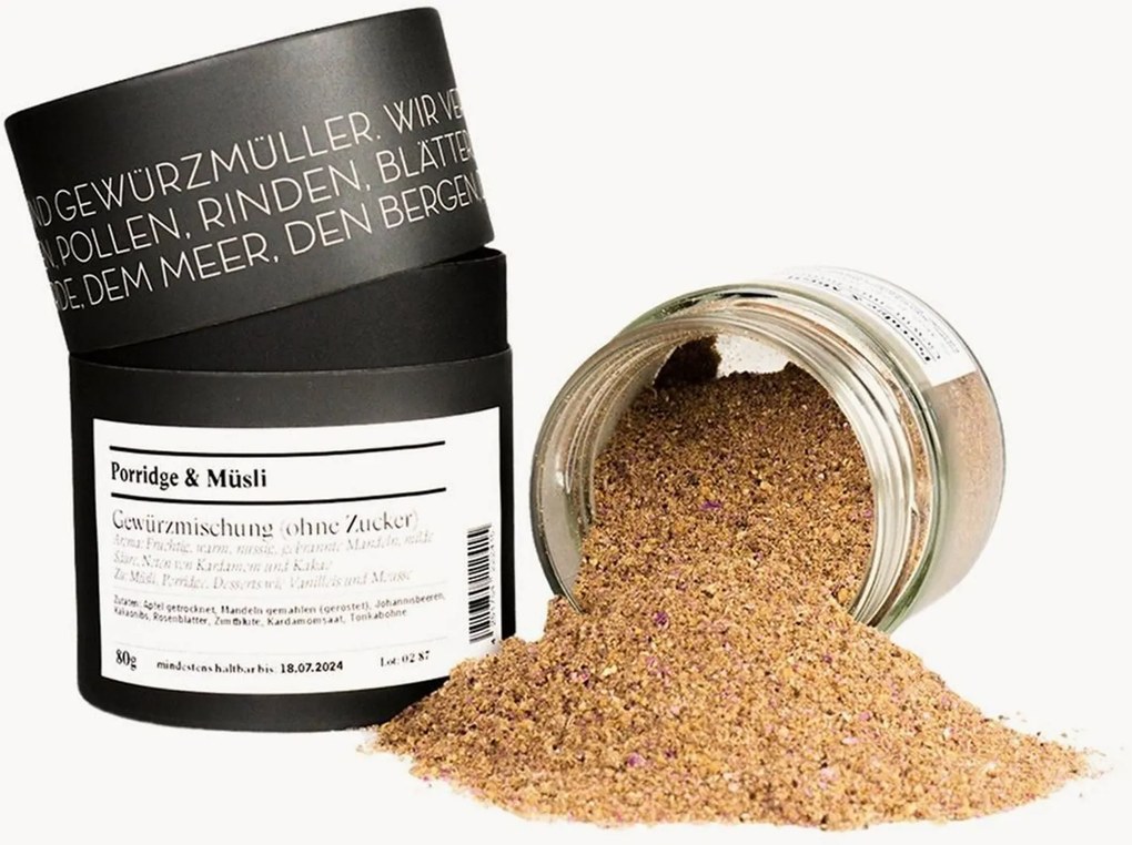 Mistura de especiarias Oatmeal & Muesli