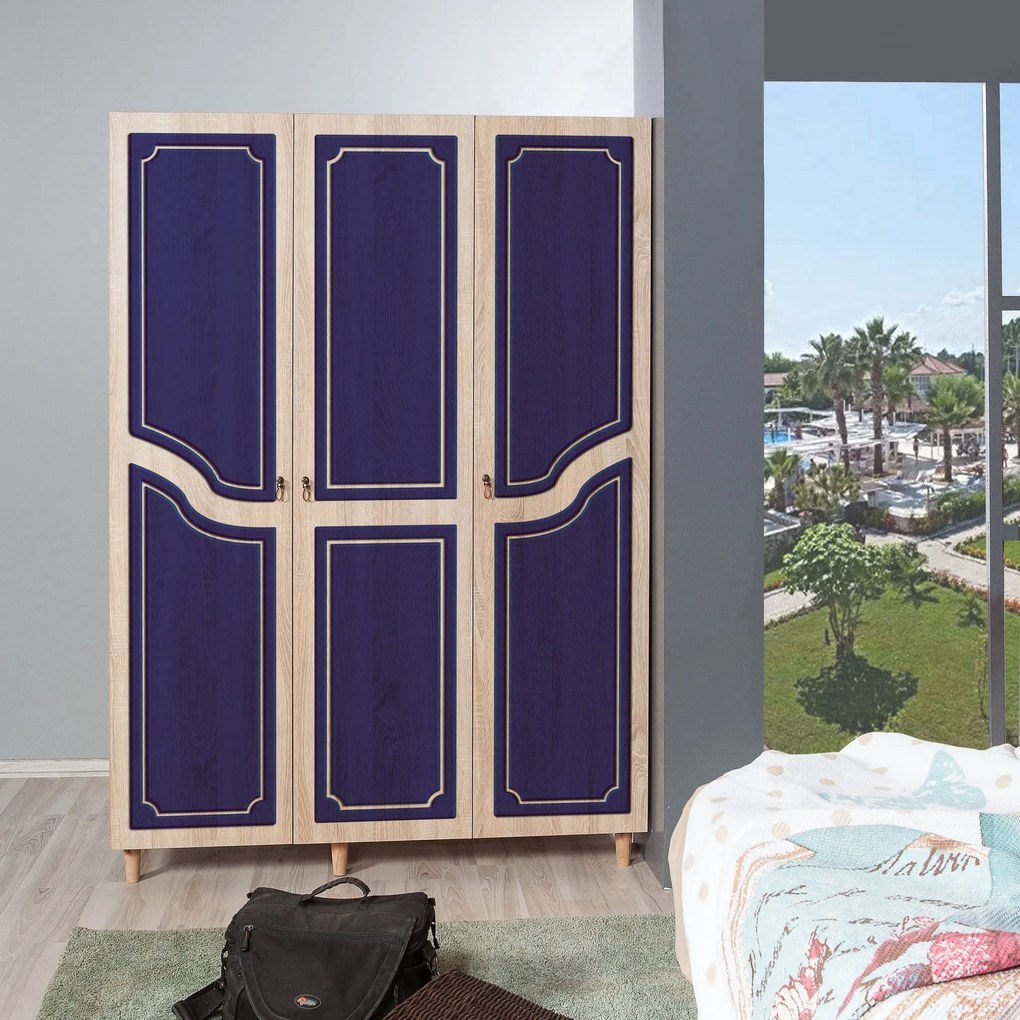 Roupeiro Mode – Carvalho Sonoma – 135x192x52 cm