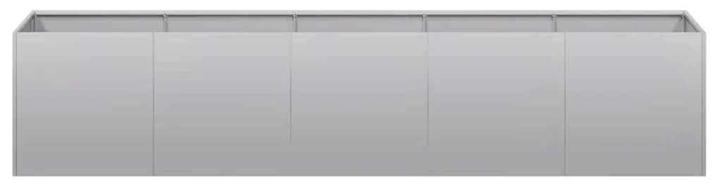 Planter 200x40x40 cm aço galvanizado