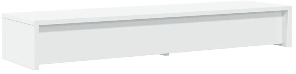Suporte monitor c/ gavetas 100x27x15cm derivados madeira branco
