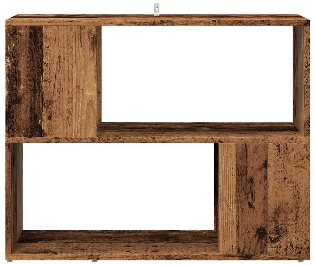Estante/divisória 80x24x63 cm madeira velha