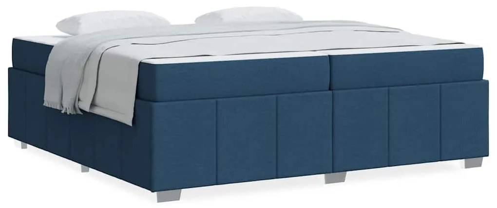 Estrutura da Cama Outros Azul 200 x 200 cm tecido