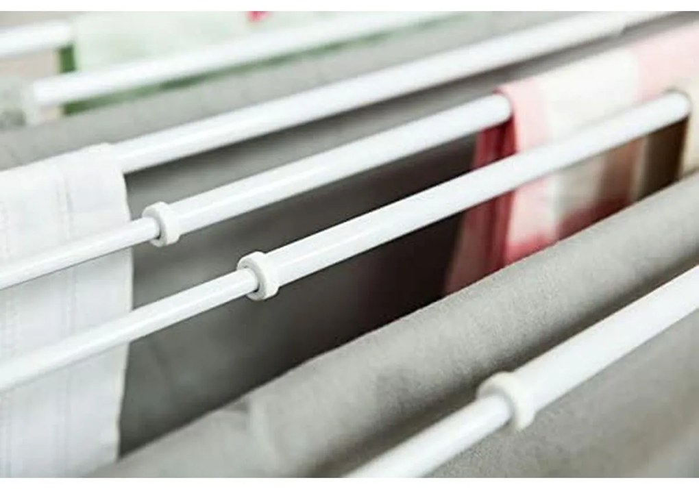 Estendal Vileda Infinity Extensível Alumínio Branco (257 x 57 x 100 cm)