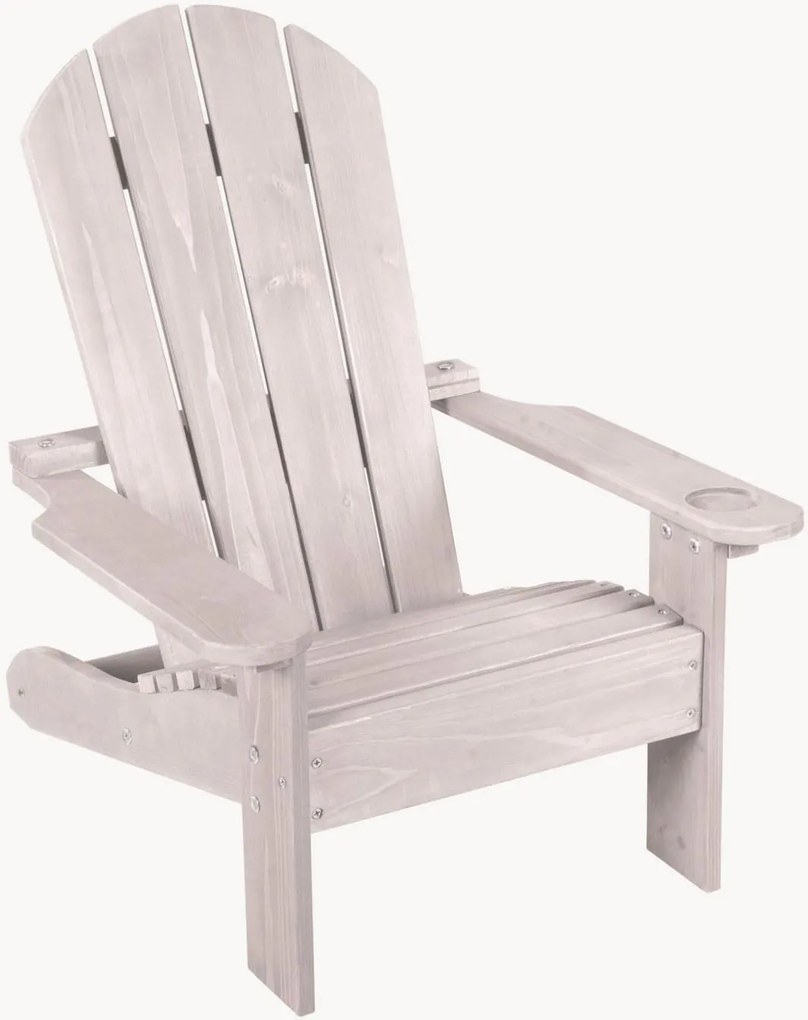 Cadeira com braços para crianças de jardim em madeira Deck