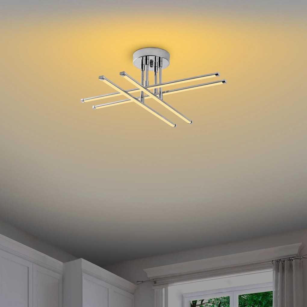 Chandelier Exhaust – Chrome – 61cm x 22cm