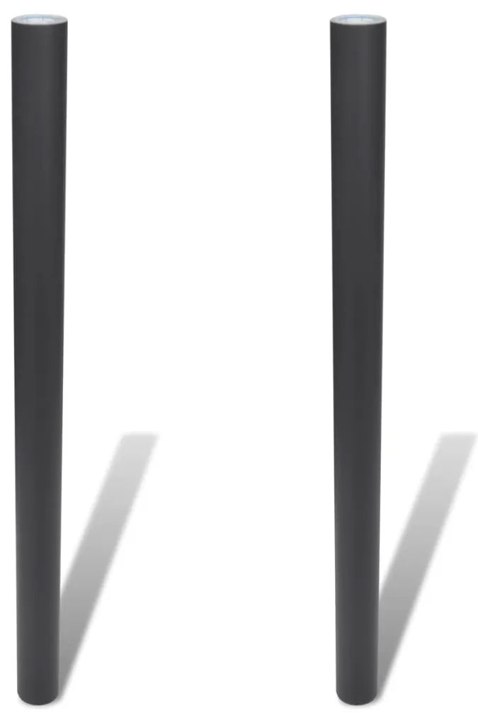 140897 Adesivo de parede tipo quadro negro 0,45 x 2 m 2 rolos c/ gizes