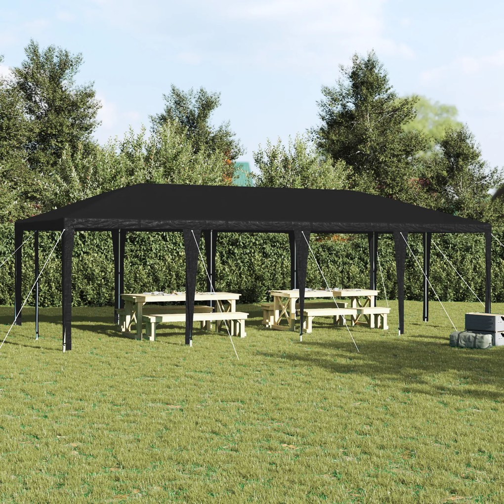 vidaXL Tenda de Festa Antracite 8x4 m PE