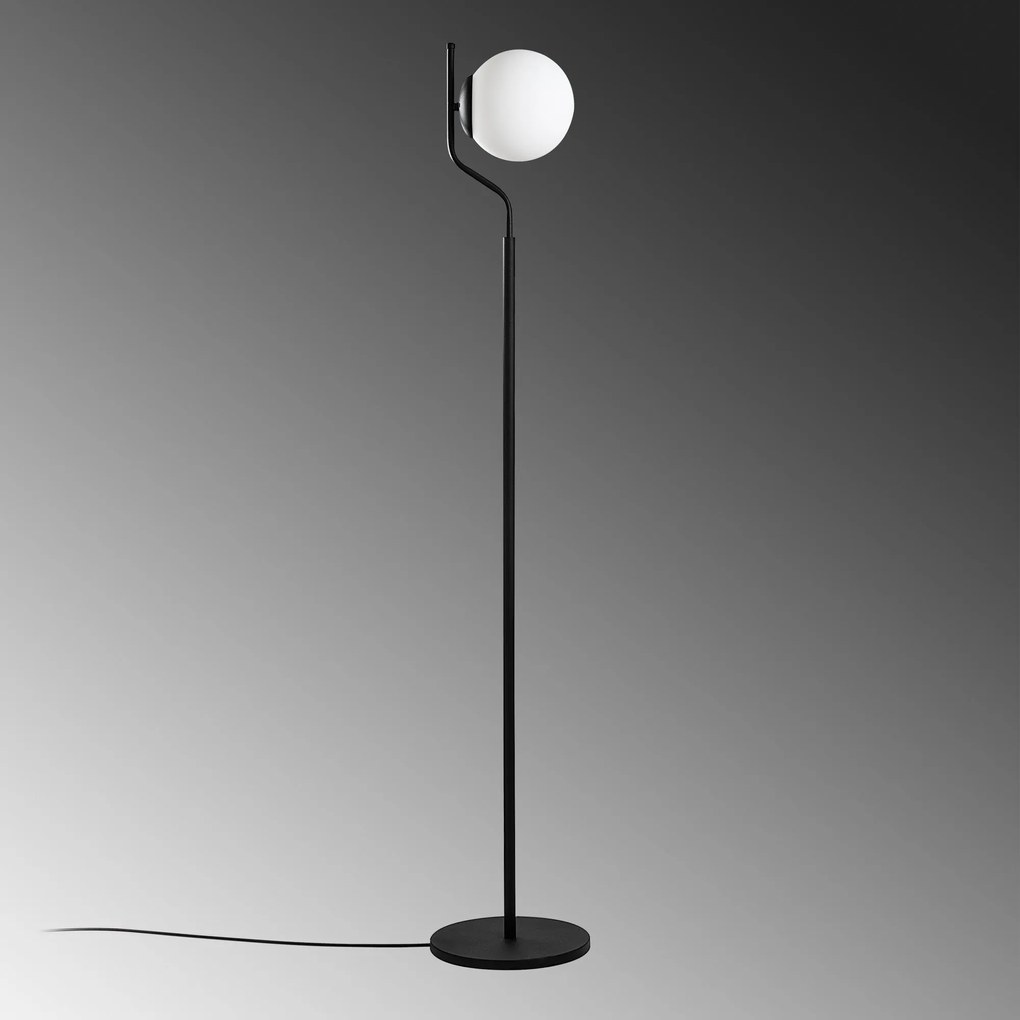 Candeeiro de Pé Tulip – Preto – 30 x 30 x 168 cm