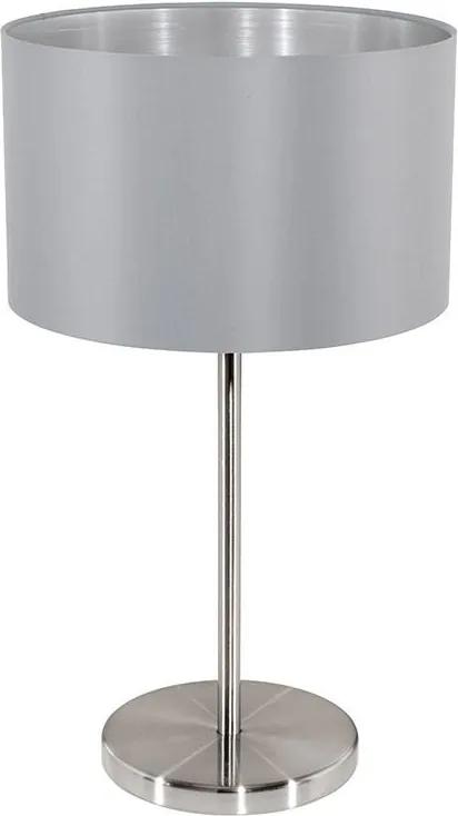 Eglo 31628 - Lâmpada de mesa MASERLO 1xE27/60W/230V