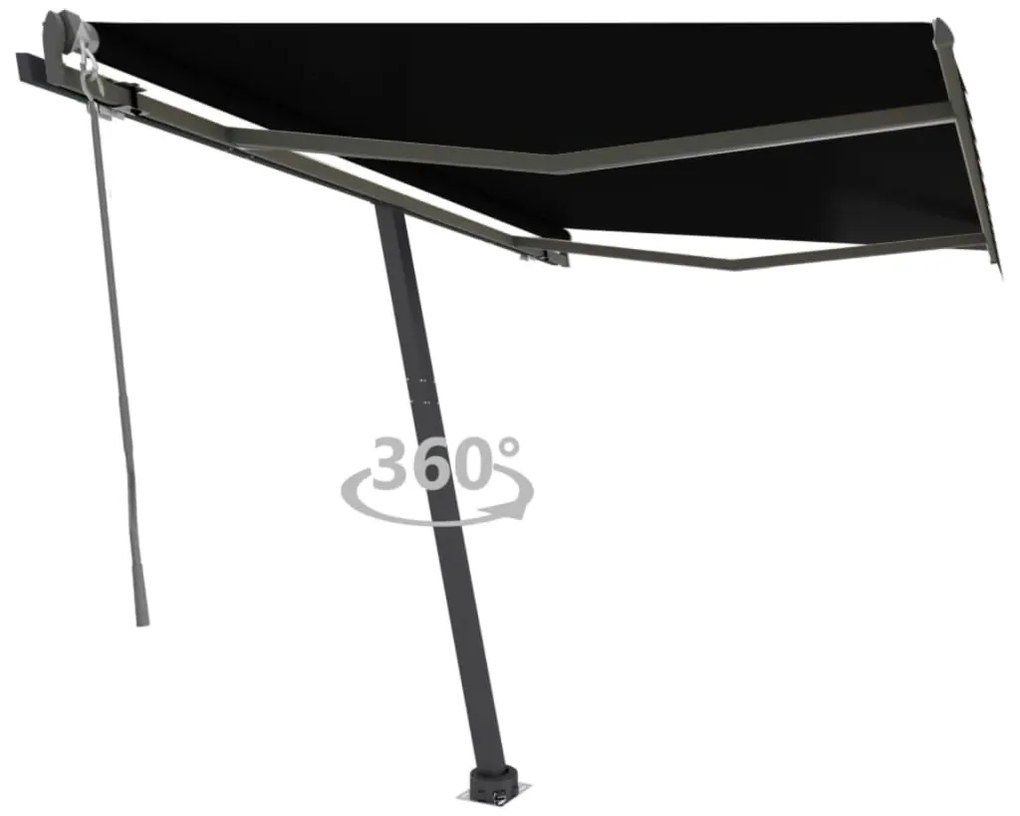 Toldo automático independente 300x250 cm antracite