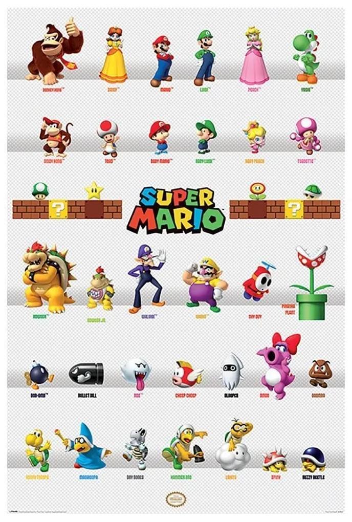 Painéis de Parede Super Mario  TA4261