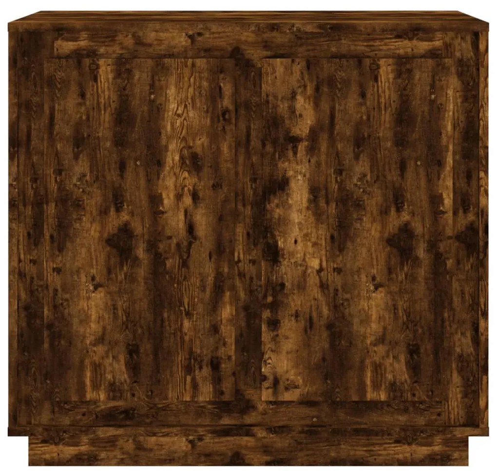Aparador 80x34x75 cm derivados de madeira carvalho fumado