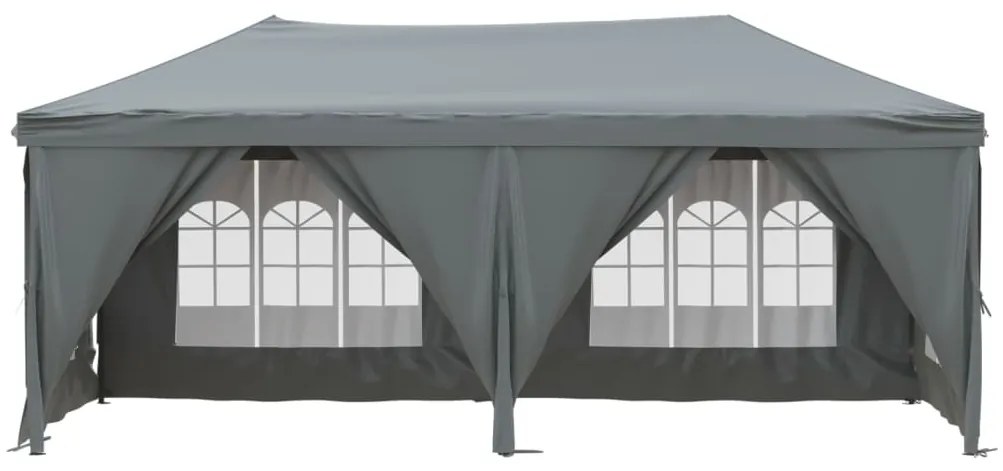 Tenda Dobrável Pop-Up Paddock Profissional Impermeável - 3x6 m - Antra